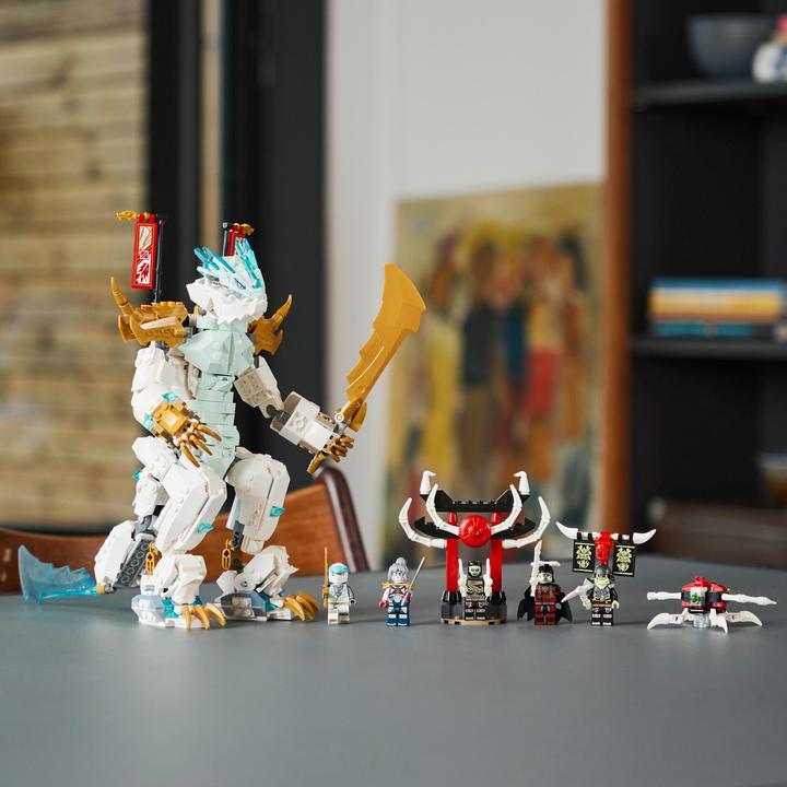 Actual product image LEGO Zane's ice dragon (71786, LEGO Ninjago)