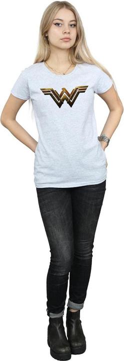 Actual product image Wonder Woman Womens/Ladies Logo Cotton T-Shirt (XL)