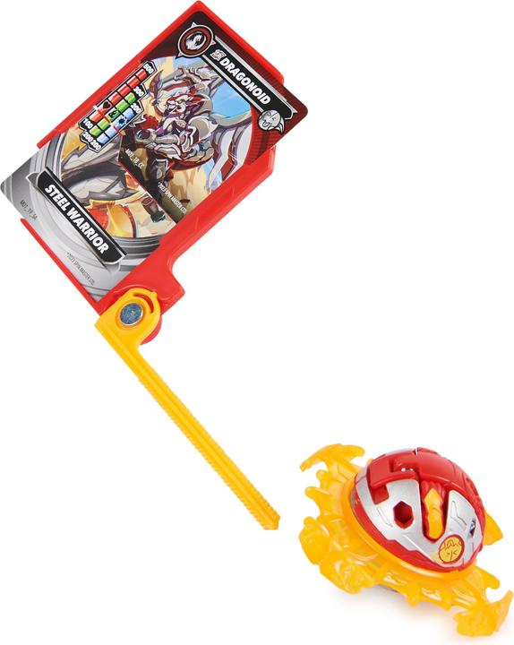 Actual product image Spin Master Bakugan 2023 Starter Pack with 3 Bakugan (incl. 1 Special Attack Dragonoid, 2 Core Balls (Nillious