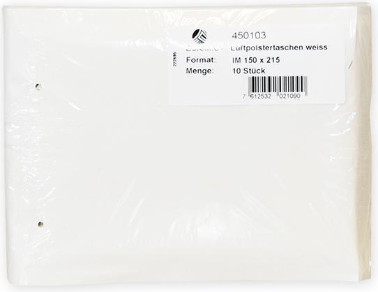 Immagine prodotto Mailmedia Buste a bolle d'aria, tipo C13, bianche, 15 g Dimensioni esterne: 170 x 225 mm, dimensioni interne: (100 x)