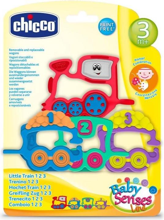 Actual product image Chicco Baby Senses train 123