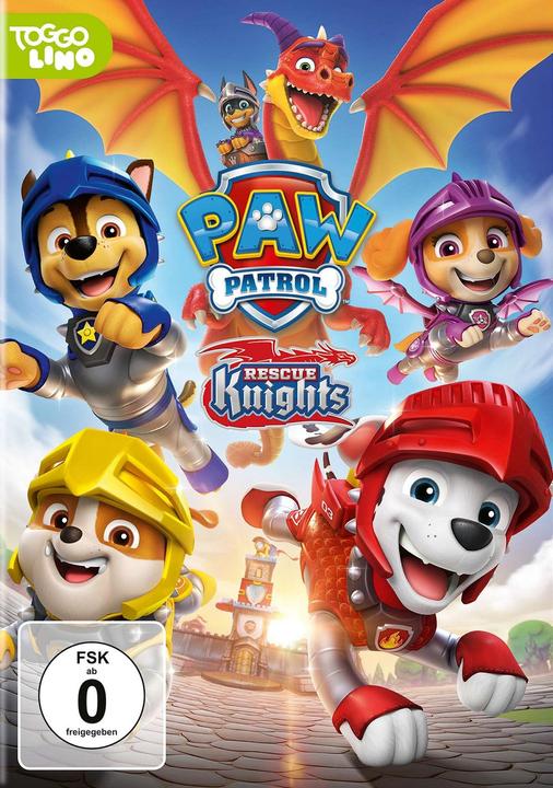 Paw Patrol - Rescue Knights (DVD, 2022, German)