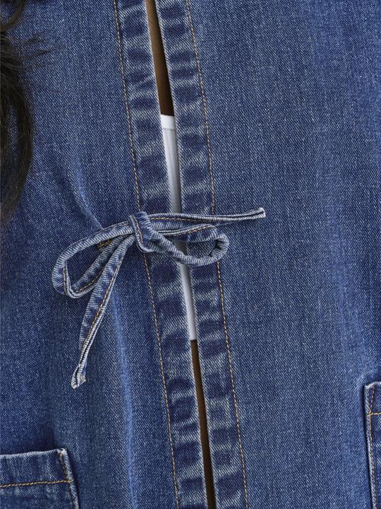 Actual product image Only Fly-away collar denim jacket Denim jacket (S)