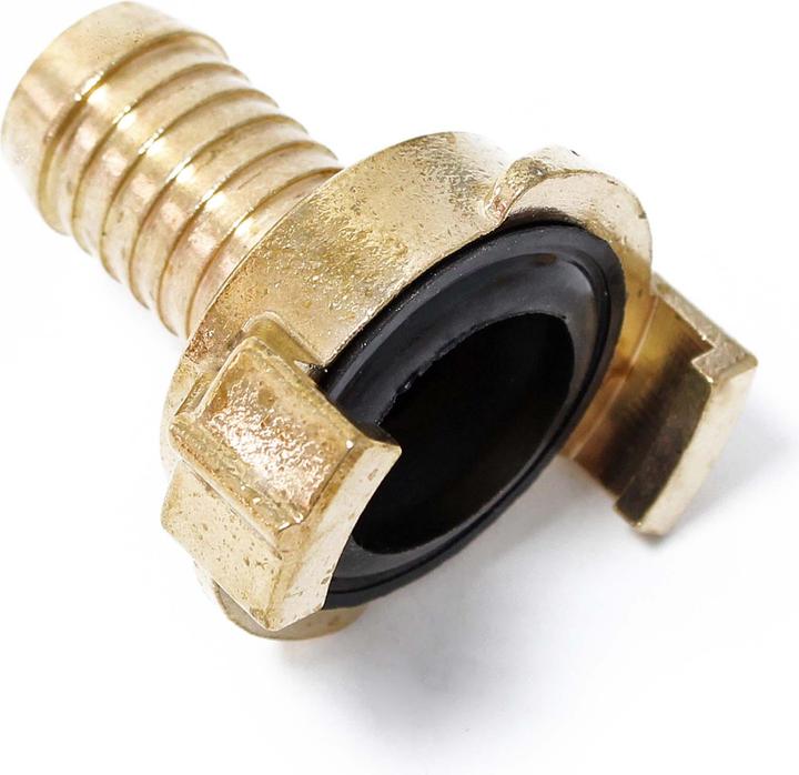 Produktbild Wiltec Messing Schlauchtülle DN20 (3/4") Schlauch Verbinder Schnellkupplung (Schlauchschelle, 20 mm)