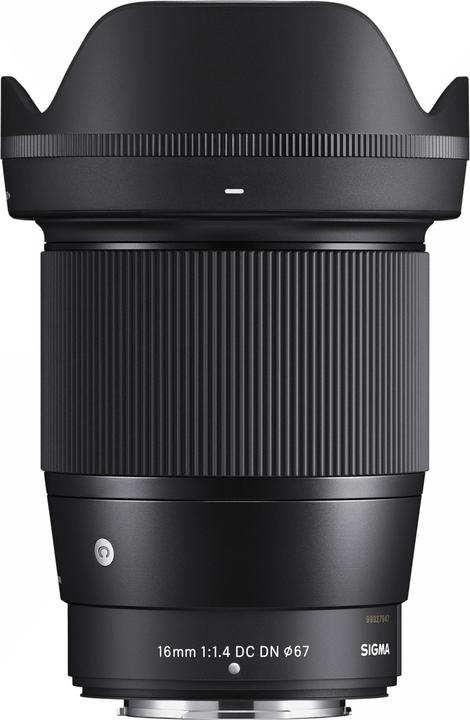 Actual product image Sigma 16 mm F1.4 DC DN Contemporary X-Mount (Fujifilm X, APS-C / DX)