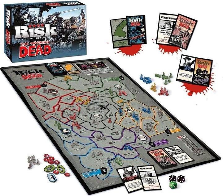 Produktbild Winning Moves Risk - The Walking Dead - Ed. Inglese (IT)
