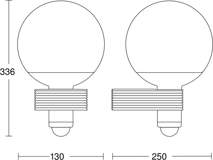 Image du produit Steinel Lampe à détecteur L 400 S (12 m)