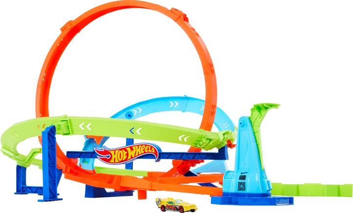 Actual product image Hot Wheels Action Hyper Loop Extreme
