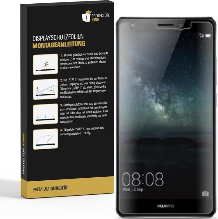 Produktbild Protectorking 2x Displayschutzfolie matt Anti-Reflex entspiegelt (2 Stück, Huawei Mate S)