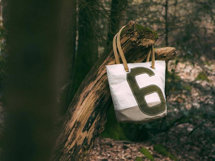 Produktbild 727 Sailbag Handtasche aus Dacron Segel, The Sandy