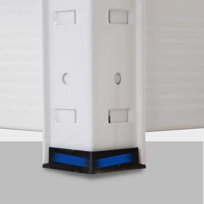 Image du produit Swisshandel24 Étagère pour charges lourdes 160x60x180 cm, blanche
