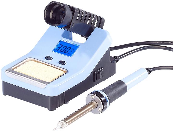 Actual product image AGT Digital soldering station with LCD display