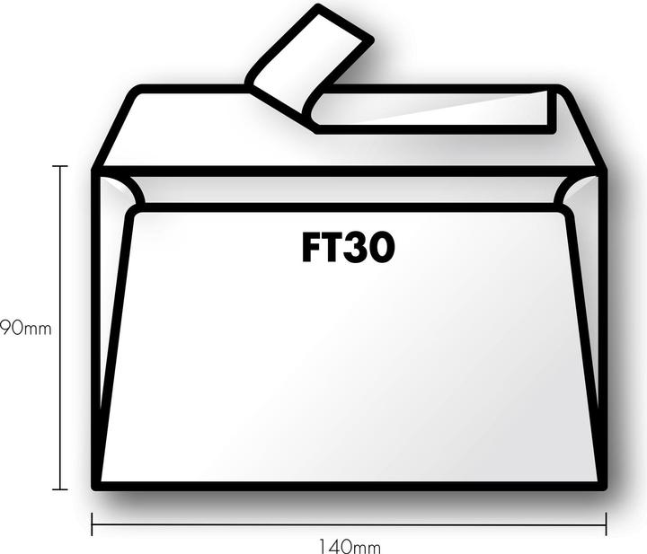 Actual product image Pollen Envelopes (90 x 140 mm, 20 x)