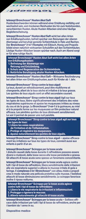Actual product image Tetesept Bronchosept Cough Acute Juice (1 Piece)