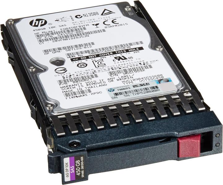 Actual product image HPE 581284-B21 Hard disk (0.45 TB, 2.5")