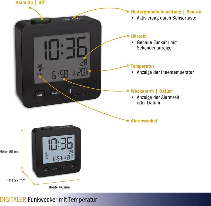 Actual product image TFA Radio