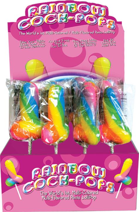 Produktbild Spencer & Fleetwood Rainbow Cock Pops (6 Stk., 85 g)