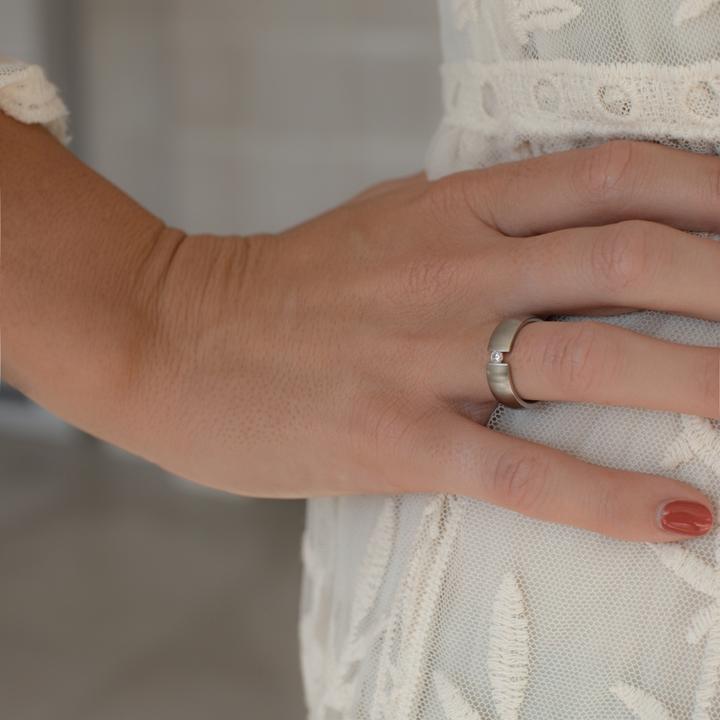 Immagine prodotto Trilani Donna in acciaio inox decorato con cristalli Swarovski® argento - 6366 (52)