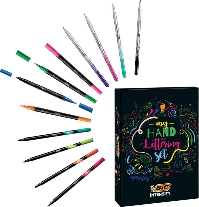 Actual product image Bic My Hand Lettering (Multicoloured, 32 x)