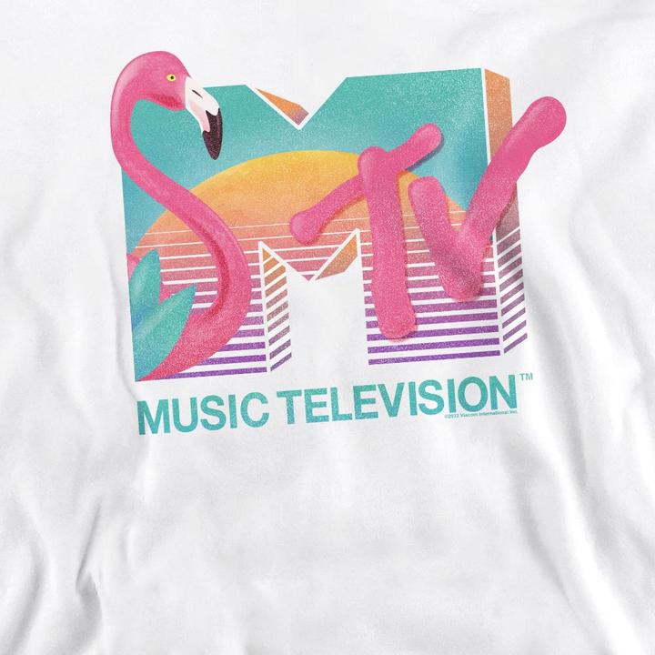 Actual product image MTV Unisex Adult Flamingo Logo Sweatshirt (XL)