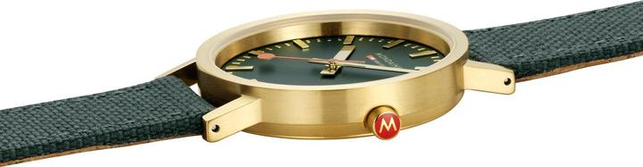 Actual product image Mondaine Classic - Inspired by nature - IP Gold (Analogue wristwatch, 36 mm)