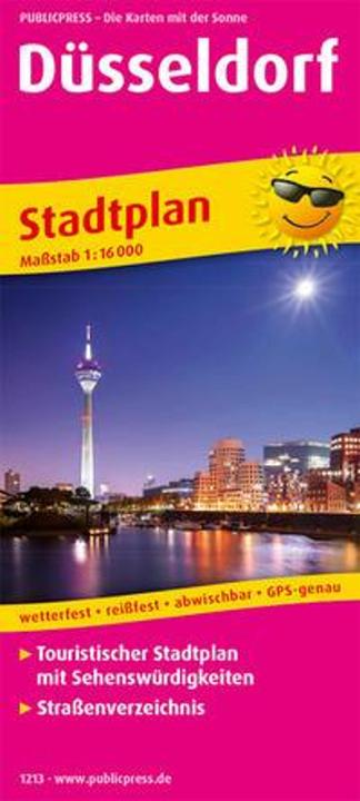 Immagine prodotto PublicPress.1213 Mappa della città di Düsseldorf