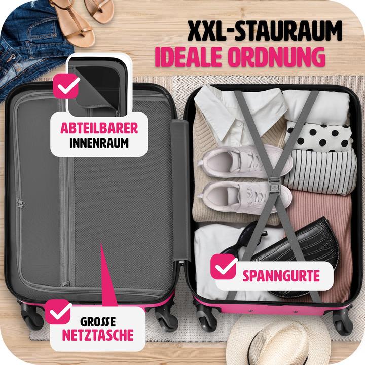 Produktbild tectake Hartschalenkofferset. (95 l, M (50 - 90l), L (90 - 115l))