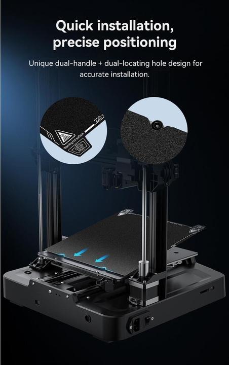 Actual product image Creality Print platform Double-sided "Stars