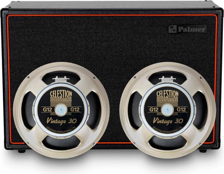 Image du produit Palmer Audio CAB 212 X V30 - Enceinte guitare avec Celestion Vintage 30 2 x 12, Closed-Back (Guitare)