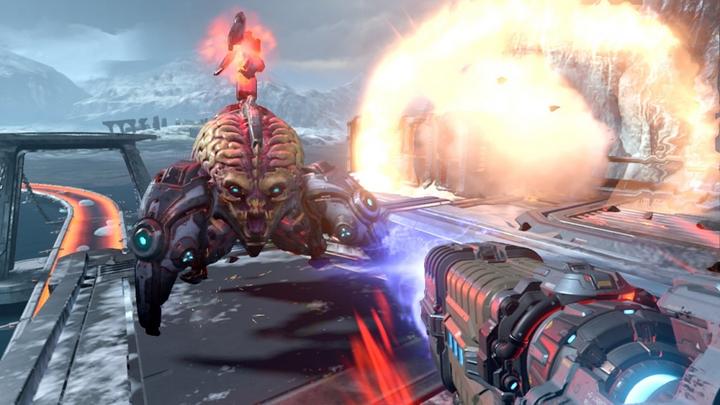 Produktbild Bethesda DOOM (code in a box) (ENG/POL) (Switch, Switch Lite, Switch OLED, EN)