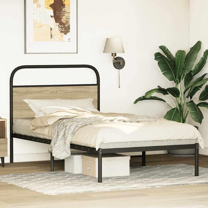 Actual product image VidaXL Bed frame without mattress (140 x 200)