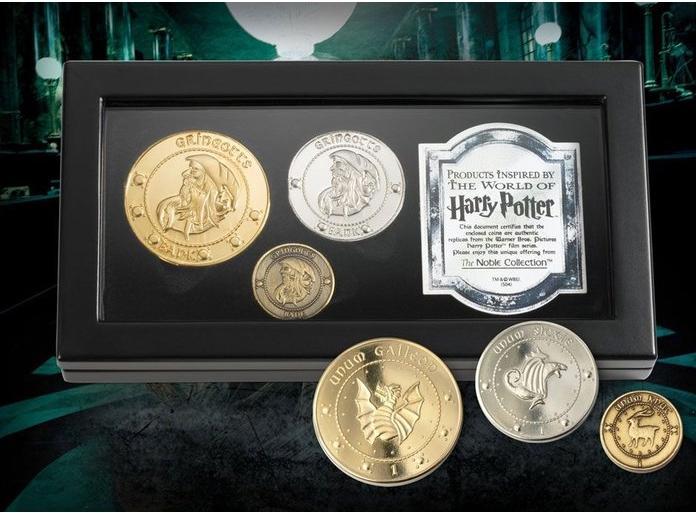 Immagine prodotto Noble Collection Harry Potter: Monete banca Gringotts (3 pezzi)
