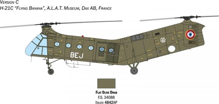 Produktbild Italeri H-21C Flying Banana Gunship