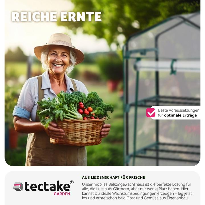 Actual product image tectake Greenhouse