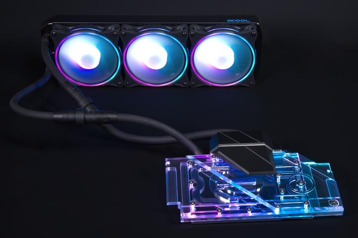Produktbild Alphacool Eiswolf 2 GPU AIO 360mm RTX 3080/3090 TUF mit Backplate