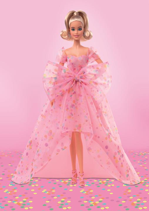 Productafbeelding Barbie Handtekening Verjaardagswensen Pop (blond)
