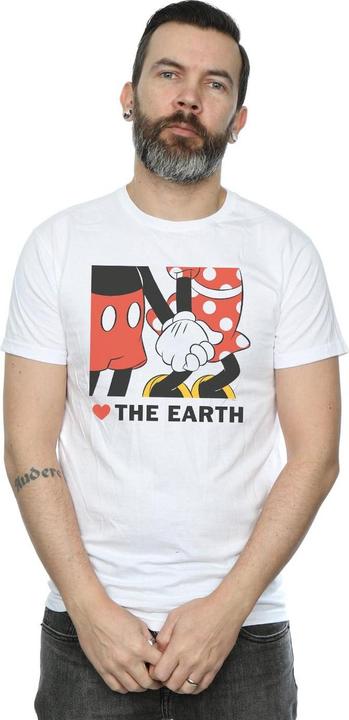 Produktbild Disney Mickey Mouse Heart The Earth TShirt (S)