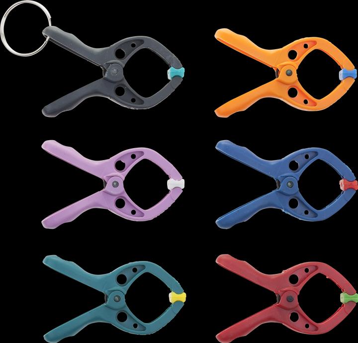 wolfcraft Mini-Federzwingen-Set microfix, 7-tlg. (20 mm)