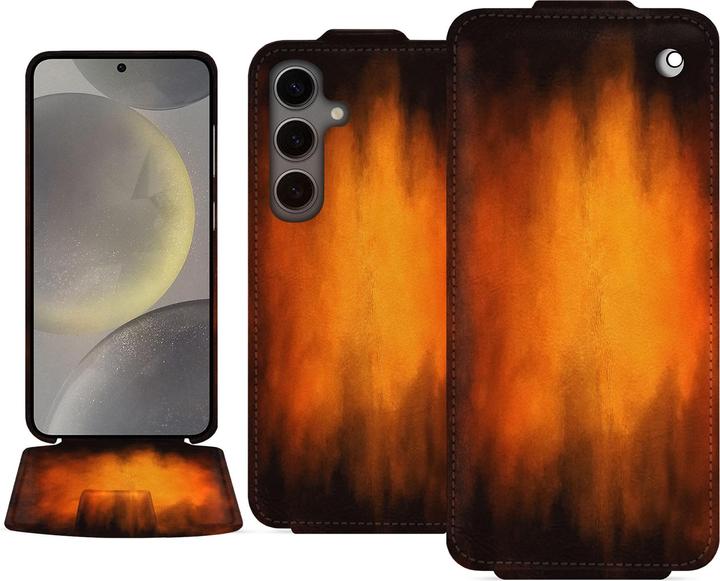 Actual product image Noreve Vertical leather shell (Samsung Galaxy S24)