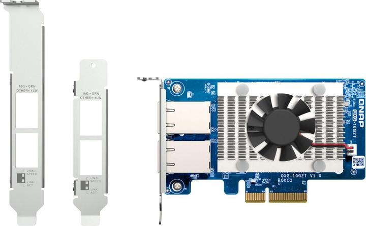 Immagine prodotto QNAP Scheda di rete QXG-10G2T PCIe 10 GBE RJ45 x2
