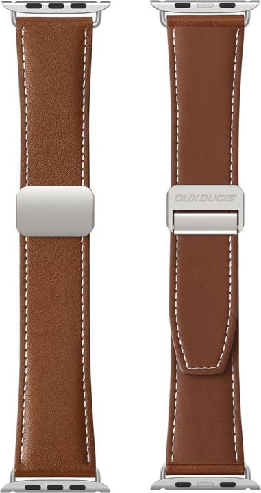 Produktbild Dux Ducis YA Armband (42 mm, 44 mm, 45 mm, 49 mm, Echtleder, Apple Watch Series 1, Apple Watch Series 2, Apple Watch Series 3, Apple Watch Series 4, Apple Watch Series 5, Apple Watch Series 6, Apple Watch Series 7, Apple Watch Series 8, Apple Watch Series 9, Apple Watch SE, Apple Watch Ultra, Apple Watch Ultra 2)