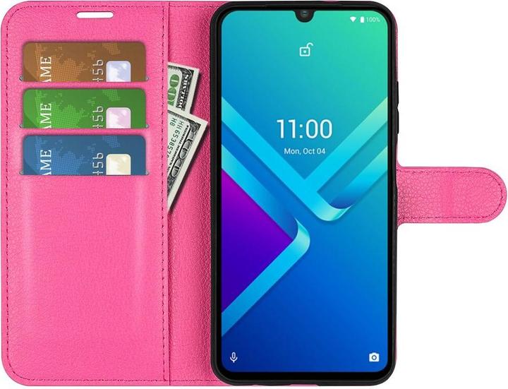 Actual product image Cover-Discount Wiko Y82 - Leather case cover (Wiko Y82)