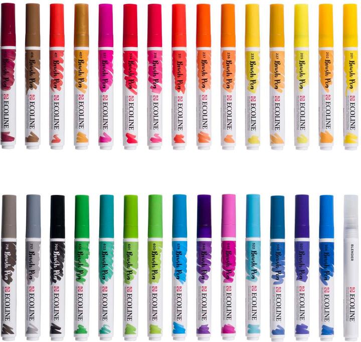 Produktbild Talens Ecoline (Mehrfarbig, 30 x)