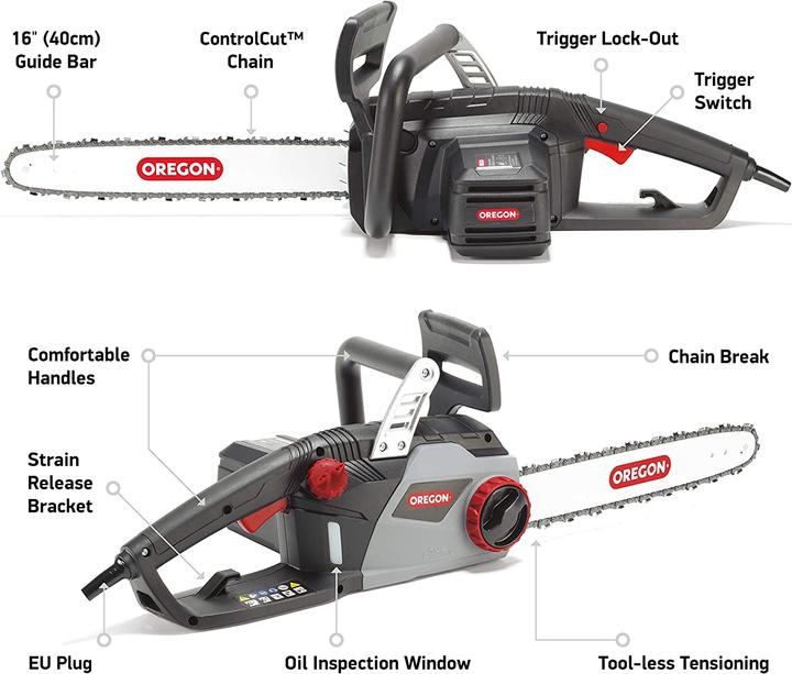 Actual product image Oregon CS1400 (Electric chain saw)