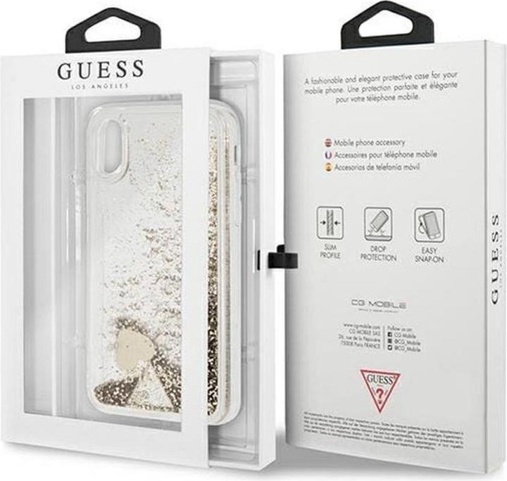 Image du produit Guess GUOHCPXGLHFLGO iPhone X/Xs aukso (Apple iPhone X)