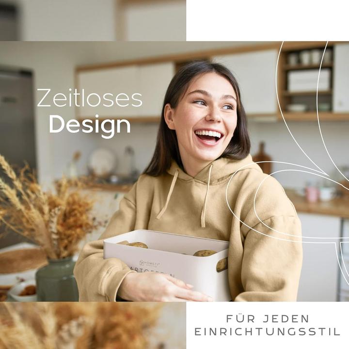 Immagine prodotto Homety Set di scatole per la conservazione di patate, cipolle e aglio