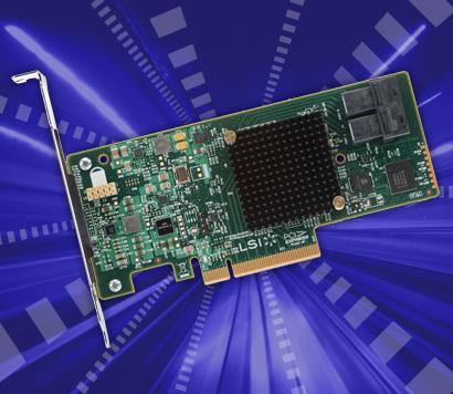 Produktbild LSI Controller PCIe 3.0 x8 - 2x SFF-8643 MegaRAID SAS 9341-8i