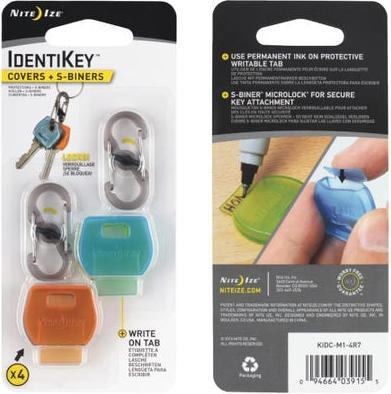 Nite Ize IdentiKey™ Covers+S-Biner