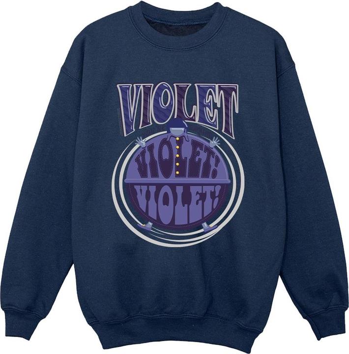 Willy Wonka & the Chocolate Factory Violet Turning Violet Sweatshirt Jungen