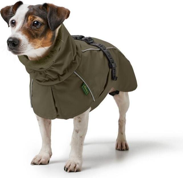 Actual product image Hunter Dogcoat Nordby 30, olive - (203433) (30, Dog coat)